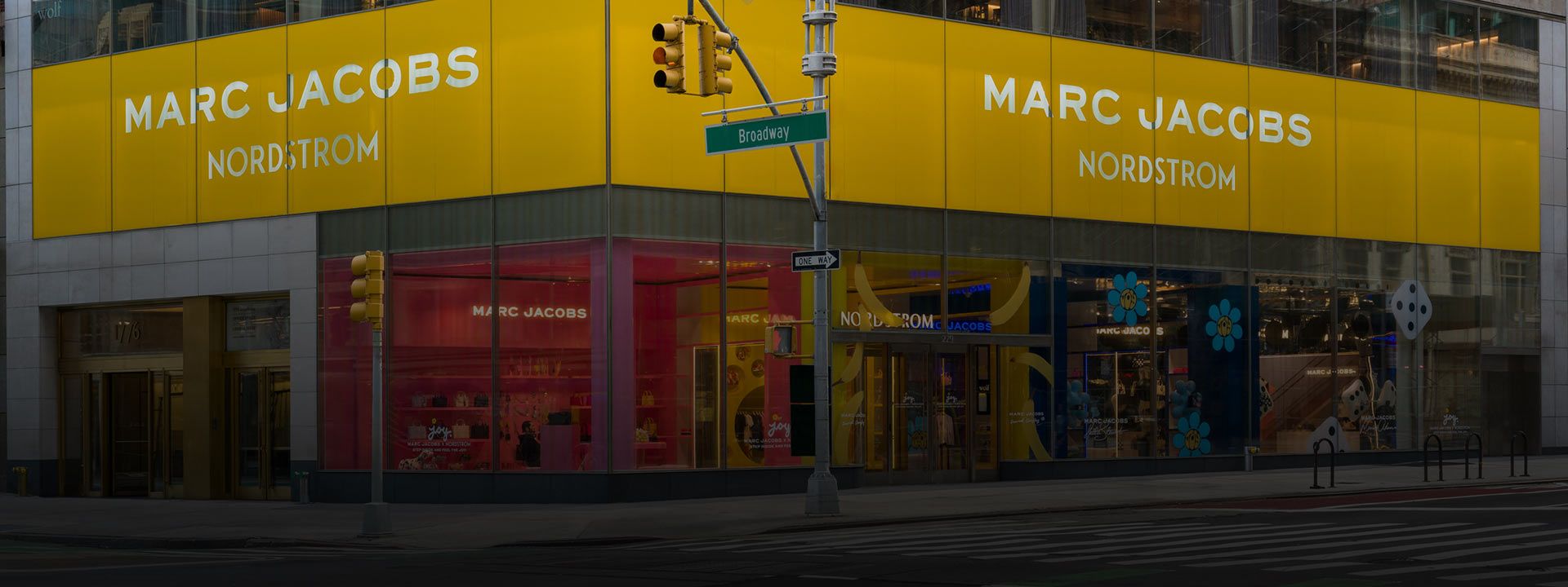 Millennium Signs & Display partnered with Marc Jacobs to bring the JOY capsule collection to life