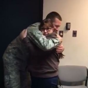 Trion Employee is Reunited with Grandson from the Air Force