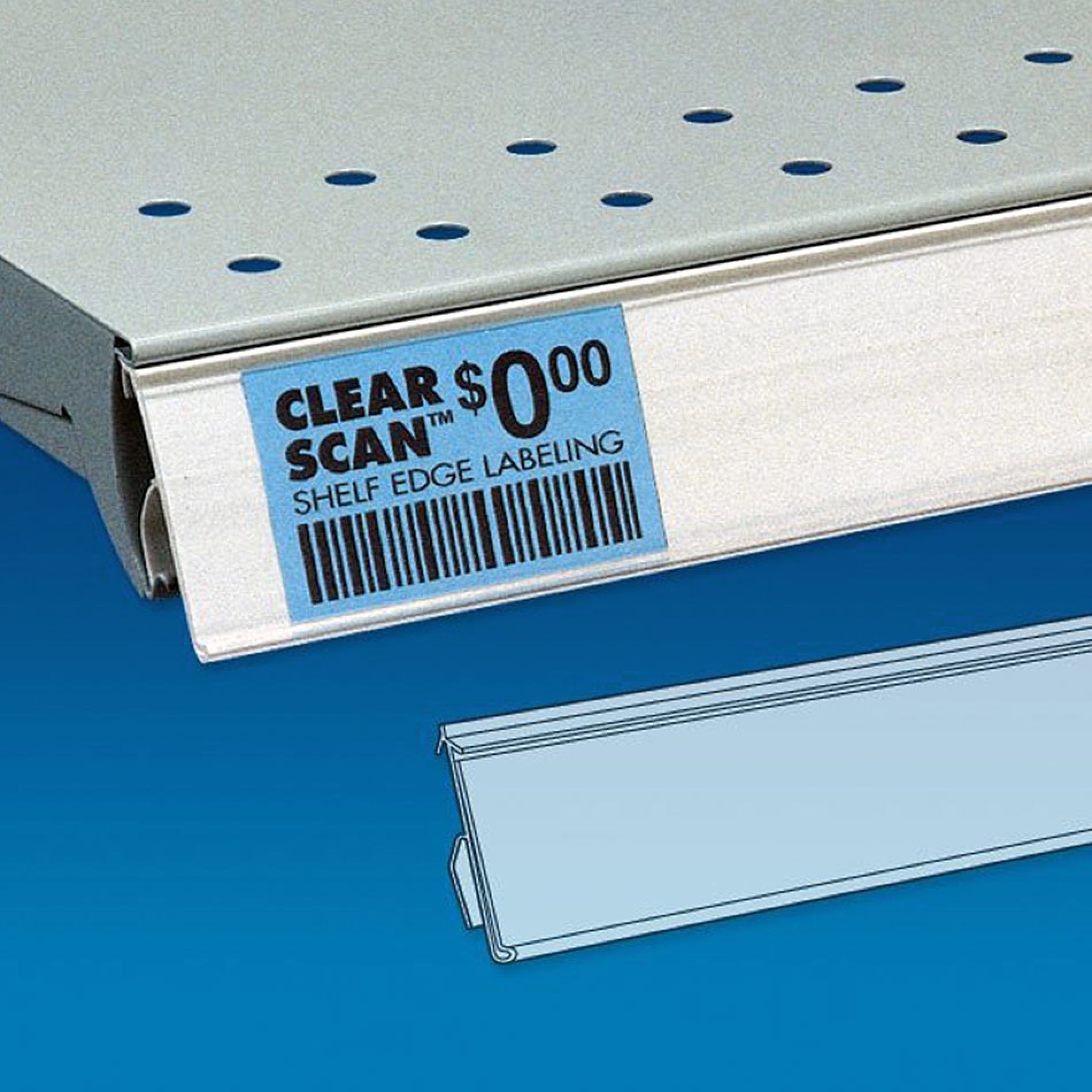 Clear Scan® Storewide Label Holding System