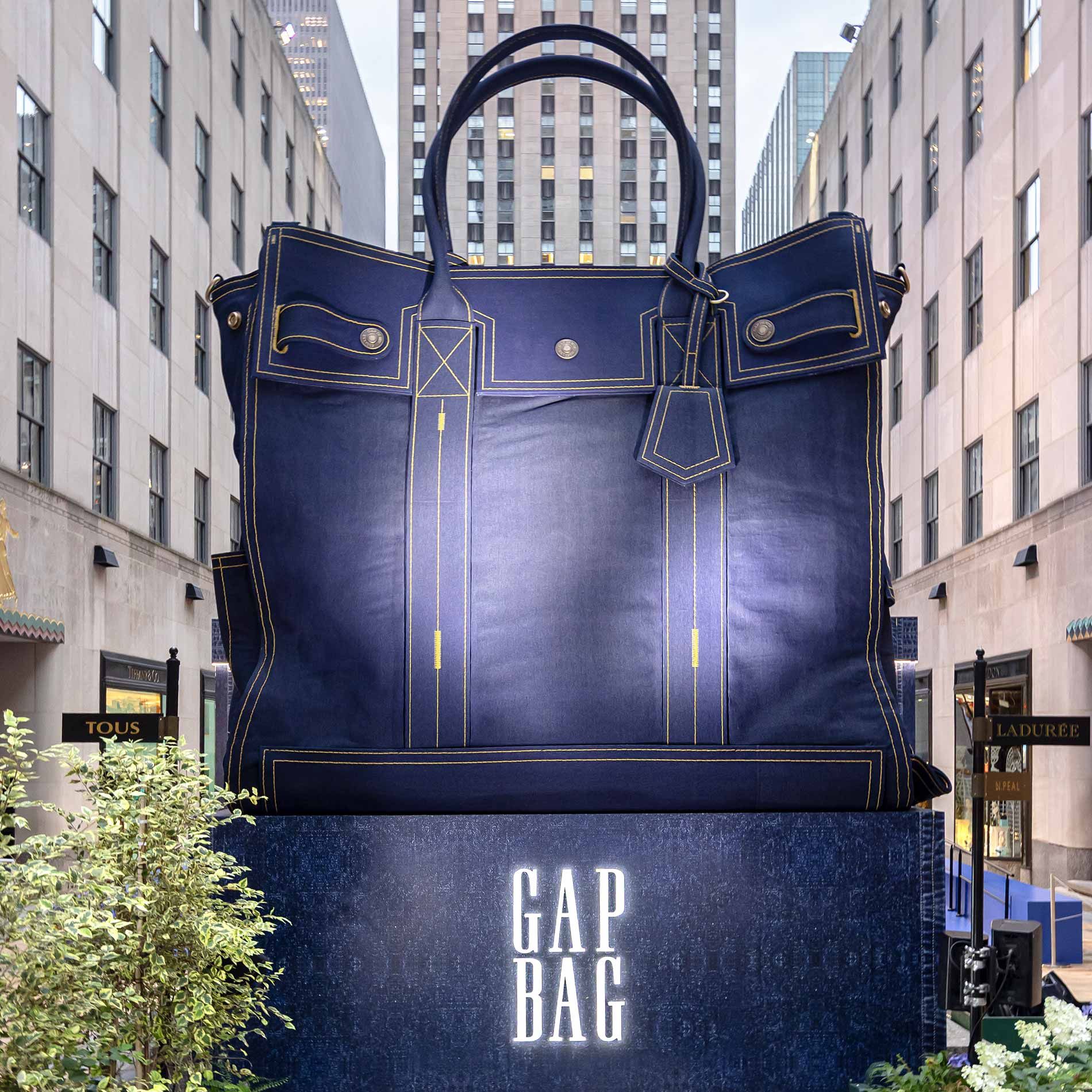 The Giant Gap Bag Sculpture